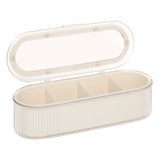 Beige storage cutie alba - Five
