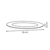 Plate 25 cm print solea disp - Five