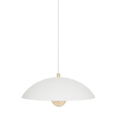 Corp de iluminat, delcia alb metal suspendata lampa D45 cm - Atmosphera