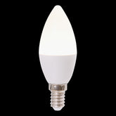 Corp de iluminat, alb LED bulb e14 c37 - Atmosphera