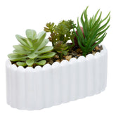 Floare decorativa, cem planter wida H12 cm - Atmosphera
