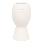 Decor pentru casa, ceramica face vaze pam H19.8 cm - Atmosphera