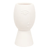 Decor pentru casa, ceramica face vaze pam H19.8 cm - Atmosphera