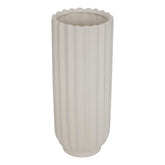 Decor pentru casa, strip vaze fernan alb H36.5 cm - Atmosphera