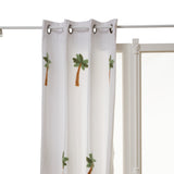 Decoratiune copii, tuft curtain 140 x 260 cm palmtrees - Atmosphera For Kids
