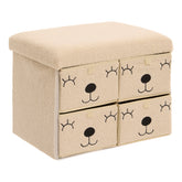 Decoratiune copii, 4dr teddy fold ottoman ezzio - Atmosphera For Kids