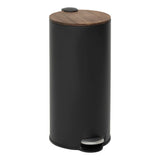 Bin 30 l negru ef acacia modern - Five