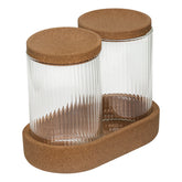 Lot organiser set 2 sticla cork - Five