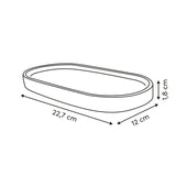 Tray strio wheat - Five