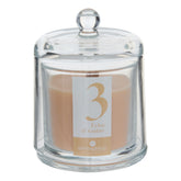Lumanare parfumata "Numia" - Parfum lemnos, Chihlimbar, 240 g - Atmosphera