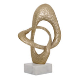 Organic shape alu dana H34,5 cm - Atmosphera