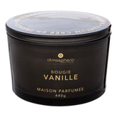 Lumanare parfumata "Glowy" - Aroma gourmand, Vanilie, 440 g - Atmosphera