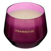 Lumanare parfumata "Glowy" - Parfum fructat, Zmeura, 300 g - Atmosphera