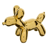 Dog ceramica theo auriu H13,5 cm - Atmosphera