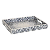 Sheila seashell dreptunghiular tray - Atmosphera