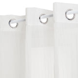 Textila pentru casa, net curt mila alb 140 x 240 cm - Atmosphera