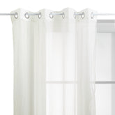 Textila pentru casa, net curt mila alb 140 x 240 cm - Atmosphera