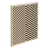 Decoratiune de perete, eileen panel chevrn 58 x 58 cm - Atmosphera