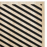 Decoratiune de perete, eileen panel chevrn 58 x 58 cm - Atmosphera