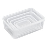 Set 5 clipeat plastic boxes - Five