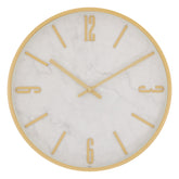 Decoratiune de perete, pl clock marbel nathalie D29 cm - Atmosphera