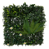 Panou decorativ Izy,vegetatie artificiala,jungla,50x50 cm-Atmosphera
