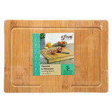 Tocator din bambus cu cant 35 x 24 cm - Five