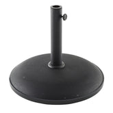 Baza rotunda neagra pentru parasolar - Hesperide
