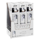 Organizator casa, cuier dbl metal/plastic coaty - Five