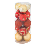 Set 15 globuri, D 5 cm, Seara de Craciun | Atmosphera