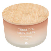 Lumanare parfumata "Terre des Merveilles" - Petale de mosc, 420 g - Atmosphera