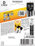 Baterie Energizer Alkaline E95 LR20/2BP