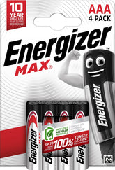 Baterie Energizer MAX Alkaline Power E92 LR03/4BP