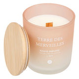 Lumanare parfumata "Terre des Merveilles" - Petale de mosc, 255 g - Atmosphera