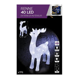 Silueta ren luminos 40 LED, exterior, H 45 cm | Feeric