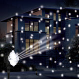 Proiector efect ninsoare 3 LED, exterior, alb rece | Feeric