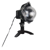 Proiector efect ninsoare 3 LED, exterior, alb rece | Feeric