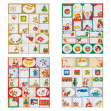 Set 36 etichete cadou cu sclipici | Atmosphera