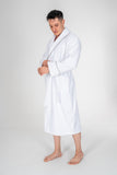 Set Halat de Baie Classic Guher Alb Barbati L/XL