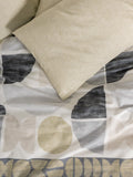 Lenjerie de Pat 2 Persoane Modern Formo Bej