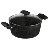 Oala cu capac aluminiu forjat 24 cm - Five
