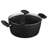 Oala cu capac aluminiu forjat 28 cm - Five