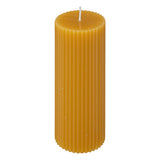 Lumanare rotunda "Demi" - Galben mustar, 230 g - Atmosphera