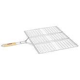 Gratar dublu 40 x 50 cm crom - Neka