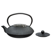 Ceainic fonta negru garden 80 cl - Secret de Gourmet