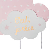 Decoratiune copii, deco suspendat nor roz - Atmosphera For Kids