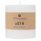Lumanare rustica "Olia" - Alb, 663 g - Atmosphera