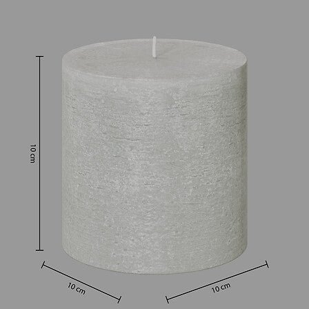 Lumanare rustica "Olia" - Gri taupe, 663 g - Atmosphera