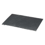 Set aperitiv 17 piese cu platou din ardezie, L 32 cm