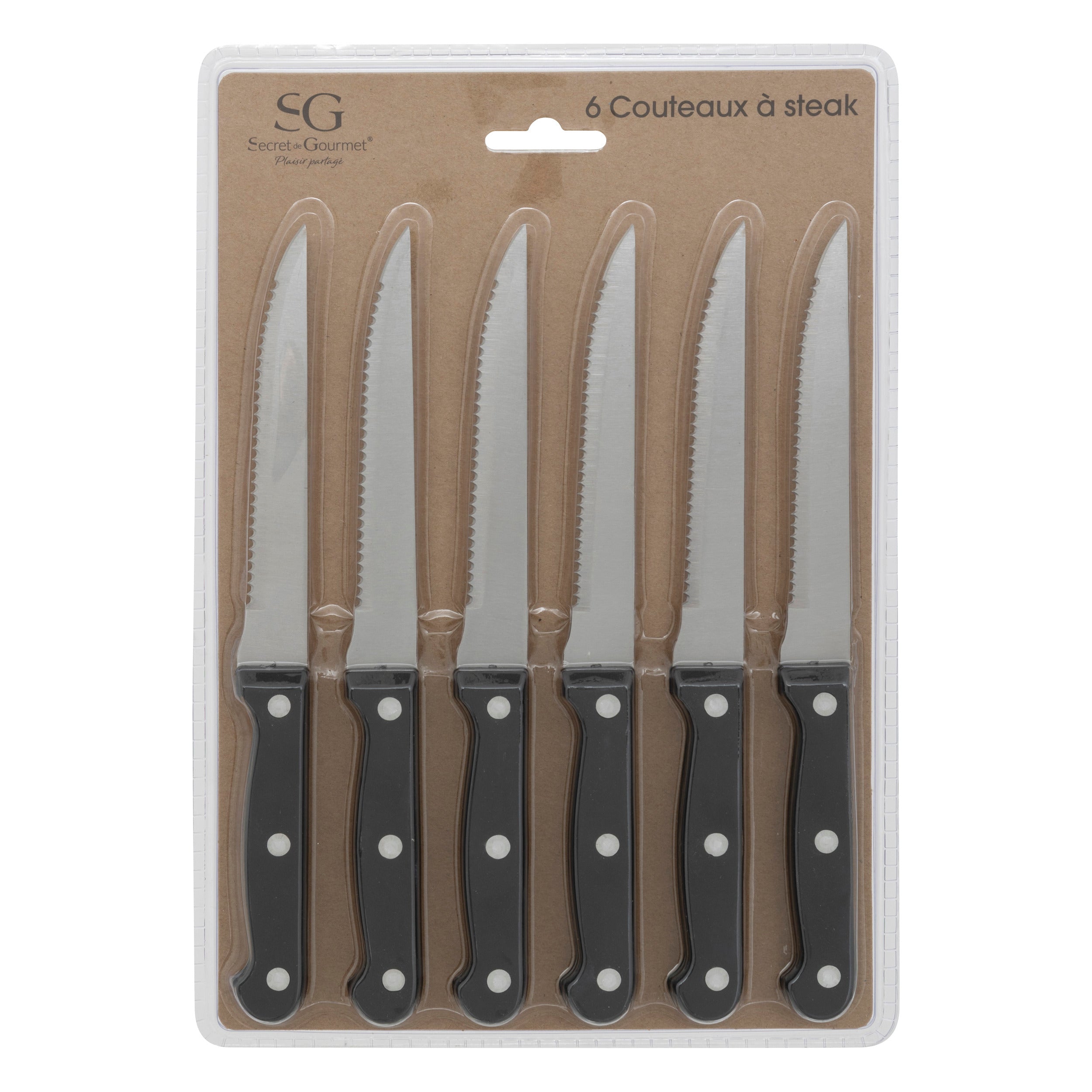 Cutite friptura lux 6 piese - Secret de Gourmet